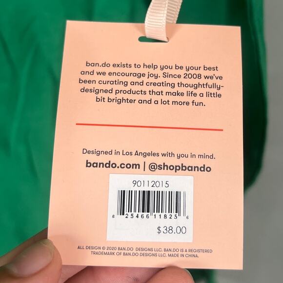 Ban.do NWT Calm Green Spellout Shirt XL Floral - Picture 8 of 8